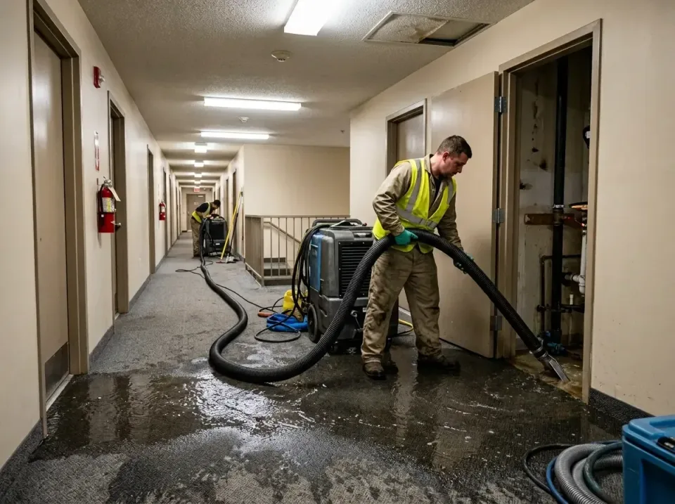 multi-unit-apartment-hallway-f-005 — frequently asked questions, Emergency Burst Pipe Water Extraction & Removal in England,…